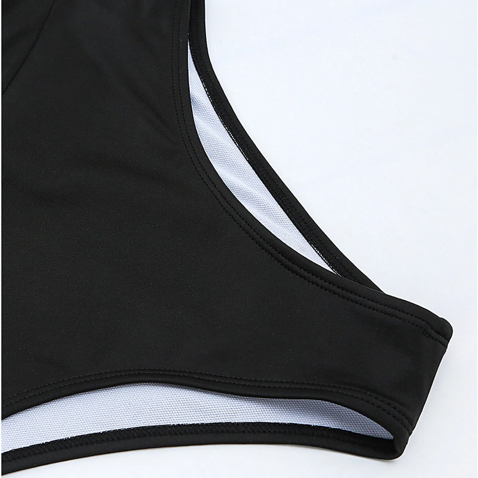 Ruched High-Rise Push-Up Bikini Set - Image 5
